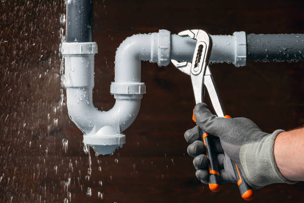 Professional Drain Cleaning technician working in Canton, MS